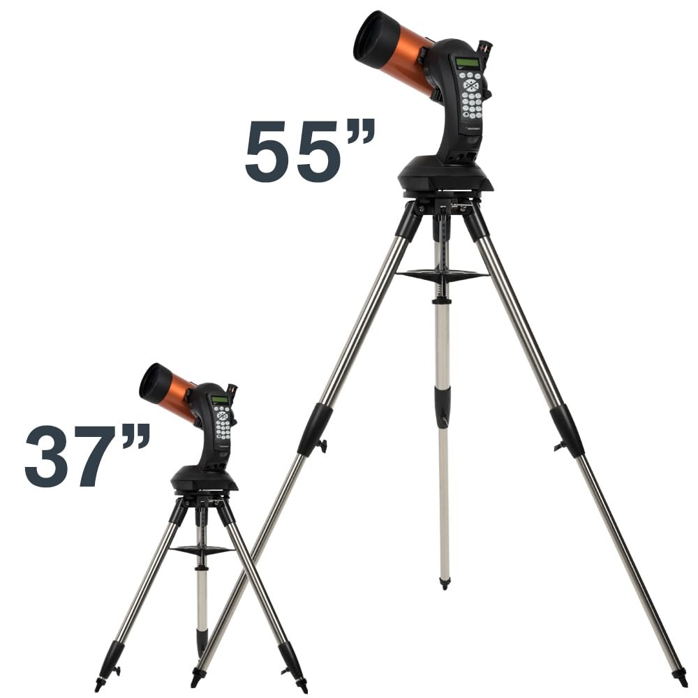 Celestron NexStar 4SE Computerized Telescope – 4-Inch Maksutov-Cassegrain Optical Tube – Fully Automated GoTo Mount with SkyAlign – Ideal for Beginners and Advanced Users –...
