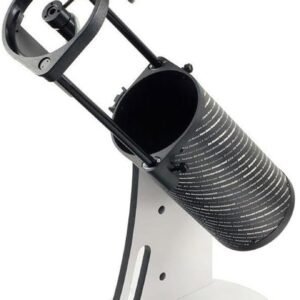 Sky-Watcher Sky-Watcher Heritage 130mm Tabletop Dobsonian 5-inch Aperture Telescope – Innovative Collapsible Design – Easy to Use, Perfect for Beginners, Black/White (S11705)