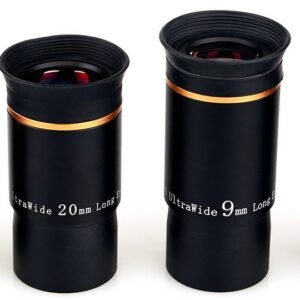 SVBONY Telescope Eyepiece Fully Multi Coated 1.25 inches Telescope Lens 66 Degree Ultra Wide Angle HD Telescope Accessory (6mm 9mm 15mm 20mm)